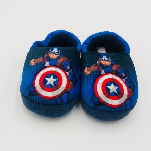 Brand New Marvel‎ Avengers Light Up Slippers For Toddler Boys Size S (5/6) - Picture 3 of 9